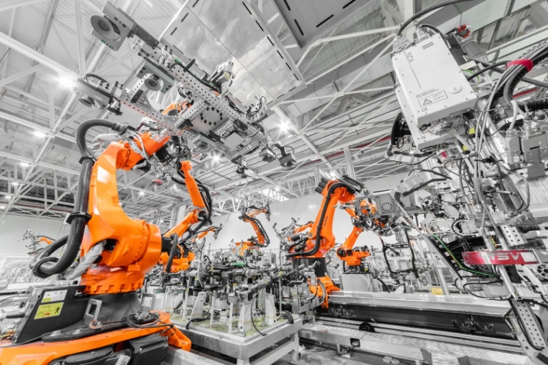 Precision manufacturing process in Chinese factory